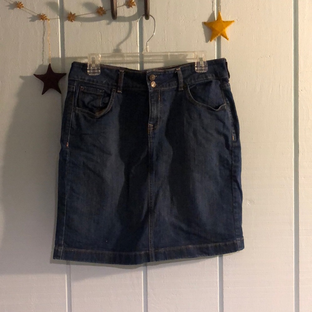 Jean skirt